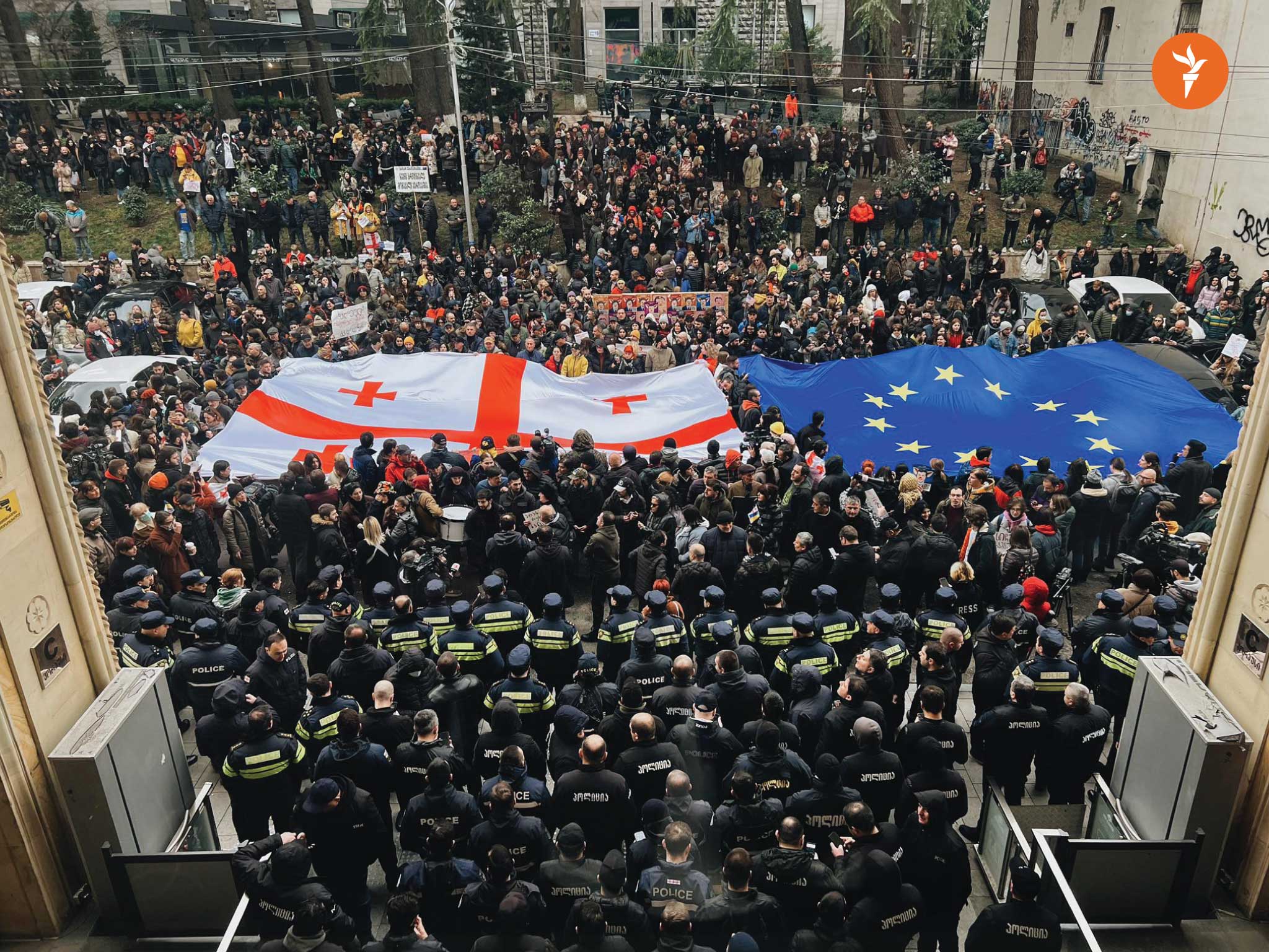 following mass protests, ruling party withdraws foreign agents draft law CSOMETER